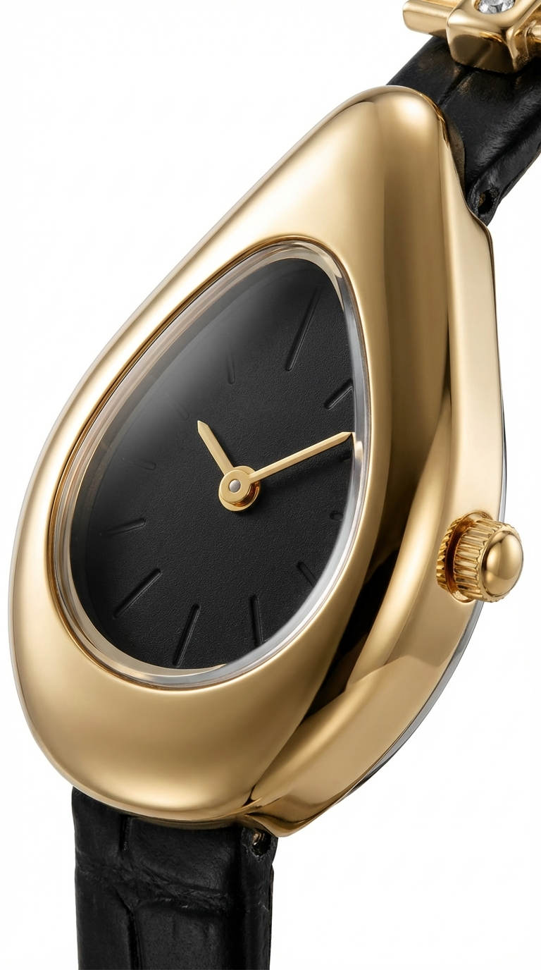 TEARDROP WATCH / BLACK