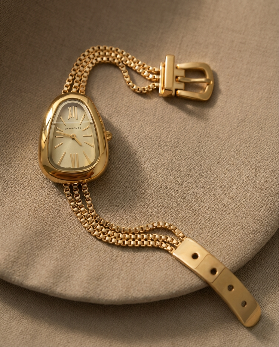 SERPENTINE WATCH / GOLD