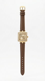CRYSTAL WATCH / BROWN
