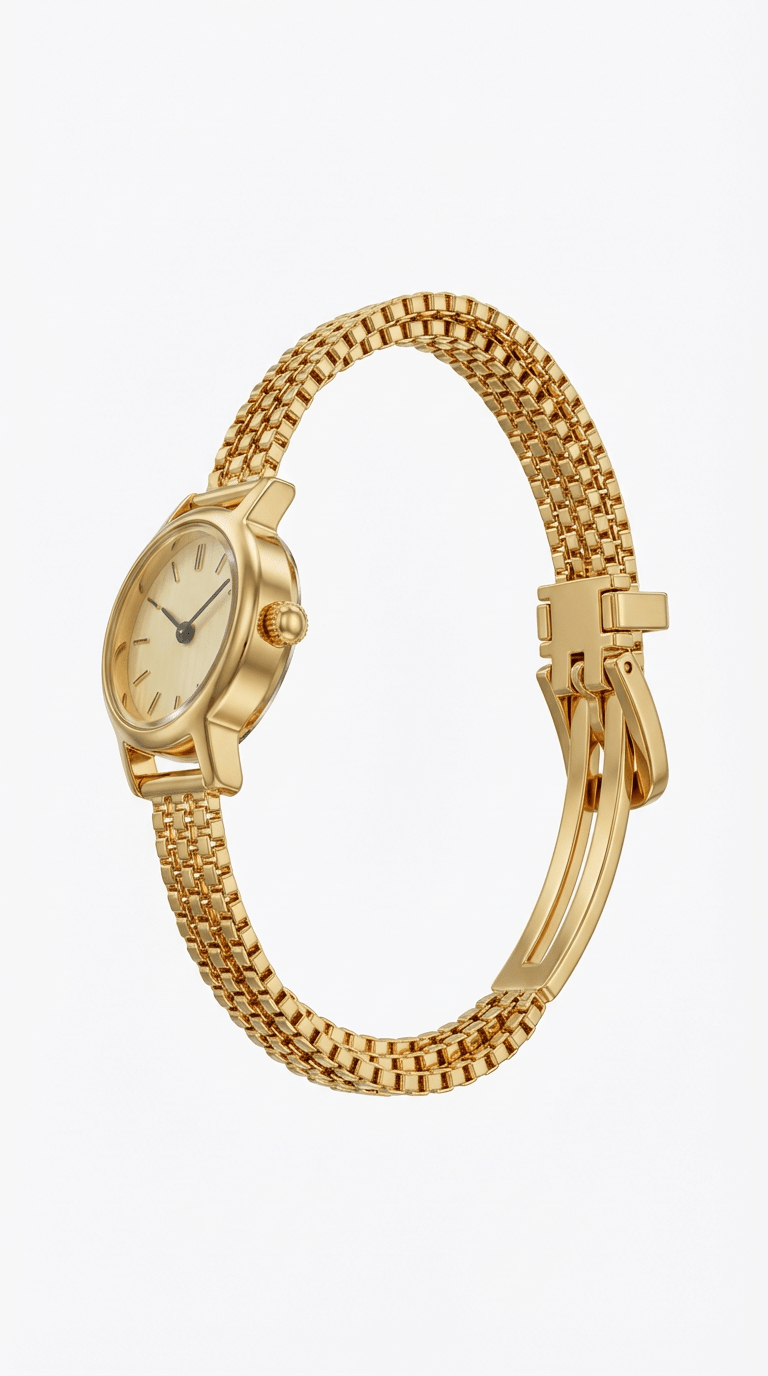 ROPE CHAIN WATCH / GOLD - Pulse