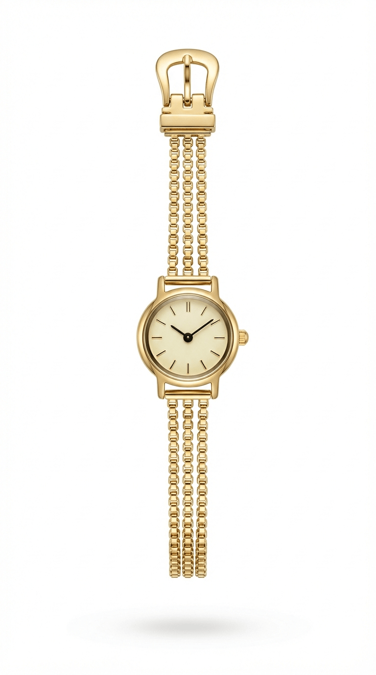ROPE CHAIN WATCH / GOLD - Pulse