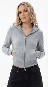 SILVERLINE ZIP-UP HOODIE