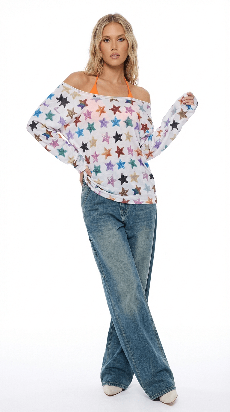 STARBURST BLOUSE / MULTI - Pulse