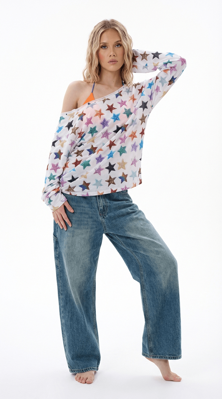 STARBURST BLOUSE / MULTI - Pulse