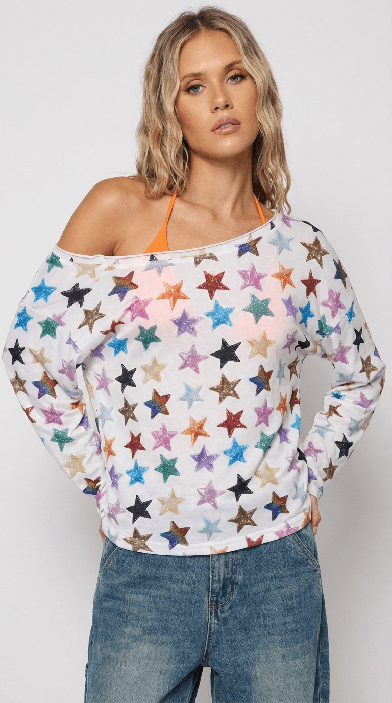 STARBURST BLOUSE / MULTI - Pulse