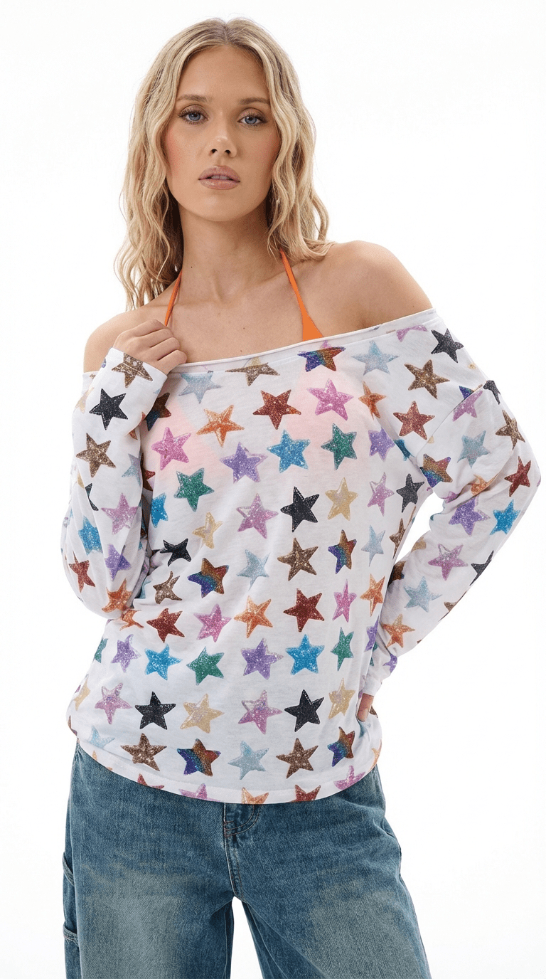 STARBURST BLOUSE / MULTI - Pulse